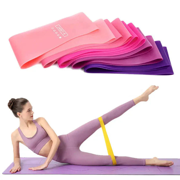 elastic resistance bands set for yoga