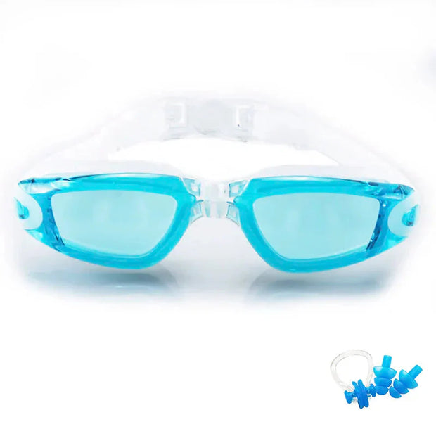 anti-fog swimming goggles