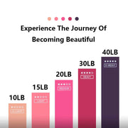 elastic resistance bands set for yoga