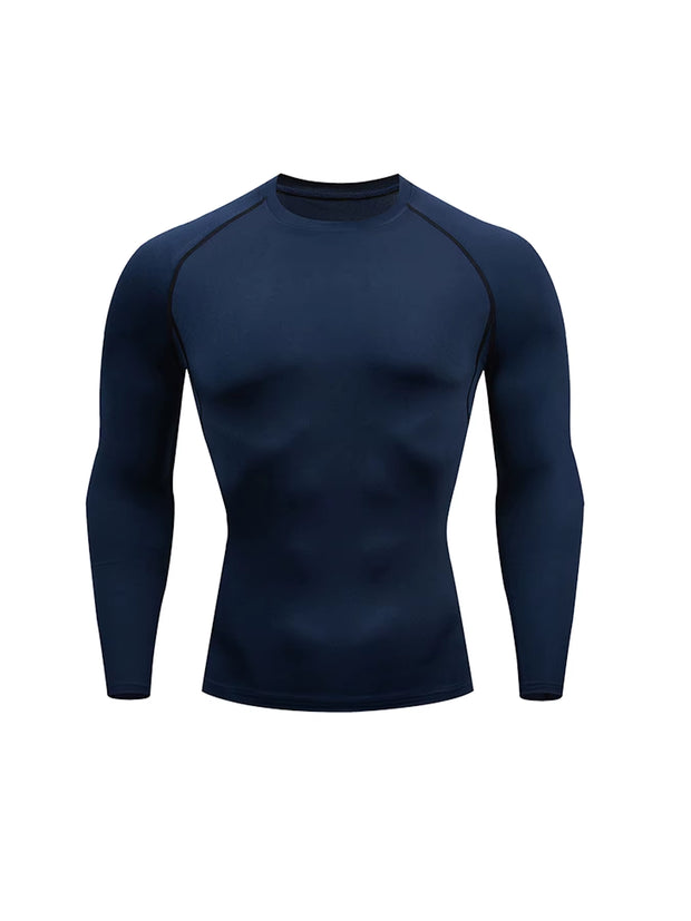 men’s compression running t-shirt