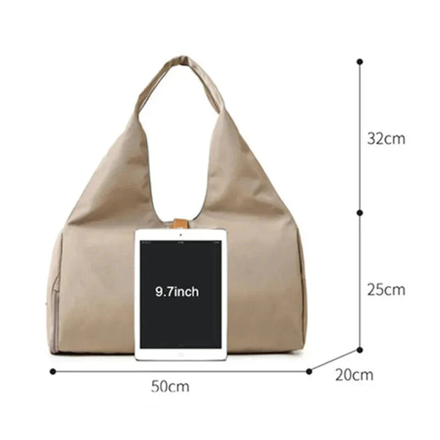 waterproof sports bag with shoe pocket