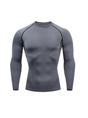 men’s compression running t-shirt