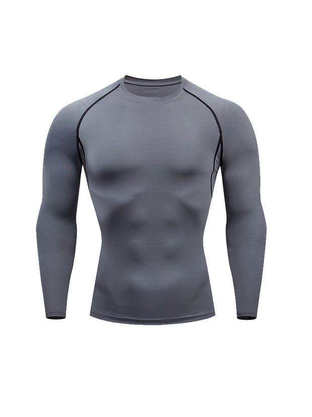 men’s compression running t-shirt