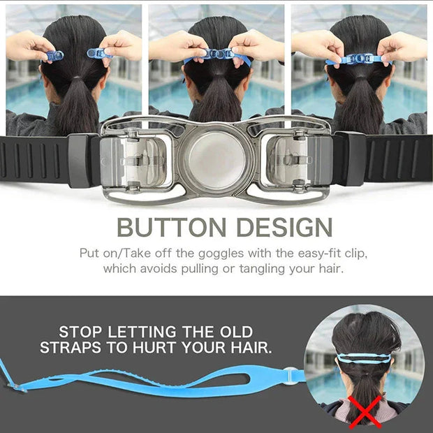 anti-fog swimming goggles