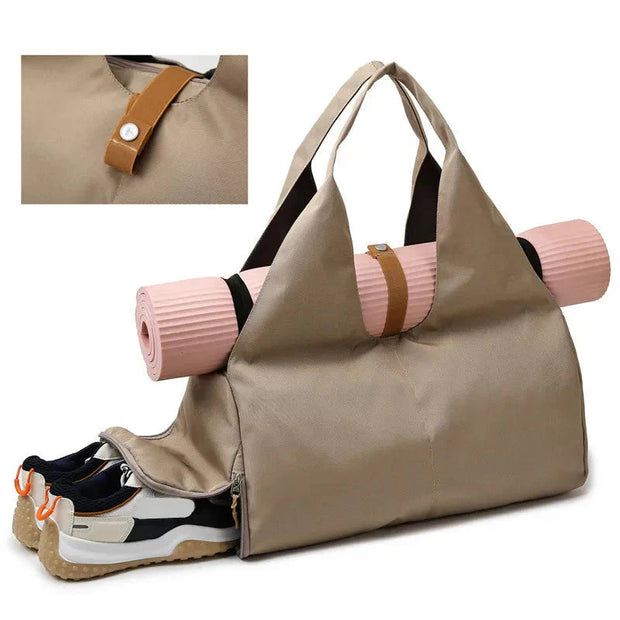 waterproof sports bag with shoe pocket