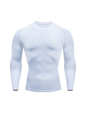 men’s compression running t-shirt