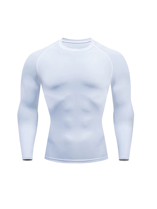 men’s compression running t-shirt